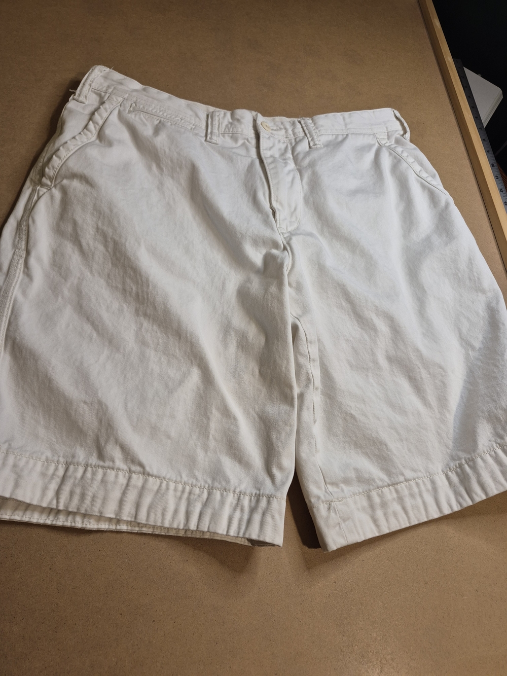 Ralph Lauren Men's White Cotton Casual Shorts 4387/5